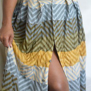 Vintage Multicolor Maxi